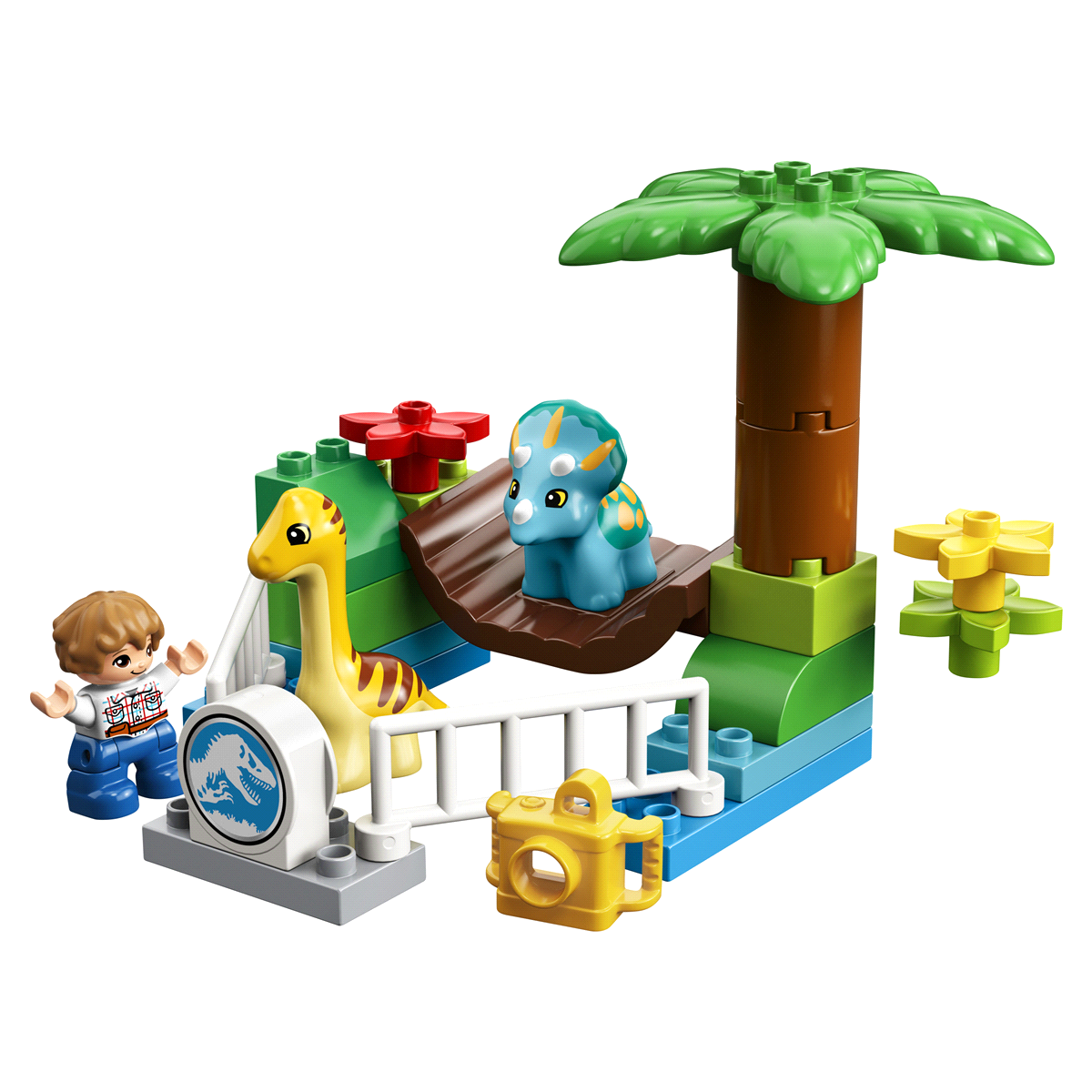 slide 5 of 7, LEGO duplo Jurassic World Gentle Giants Petting Zoo 10879, 1 ct