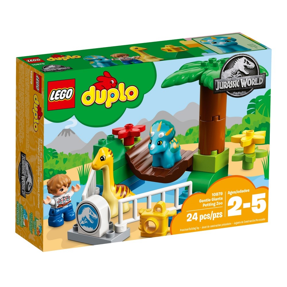 slide 7 of 7, LEGO duplo Jurassic World Gentle Giants Petting Zoo 10879, 1 ct