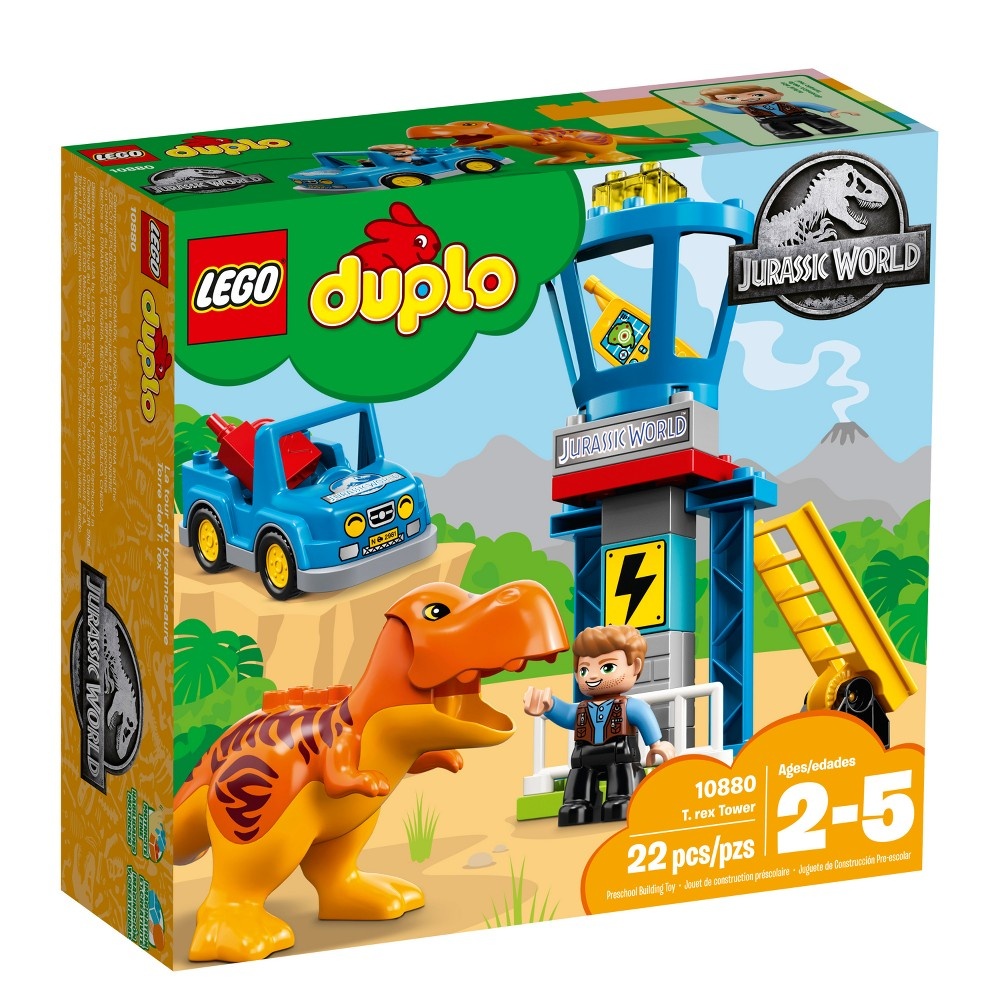 slide 6 of 7, LEGO duplo Jurassic World T.rex Tower 10880, 1 ct