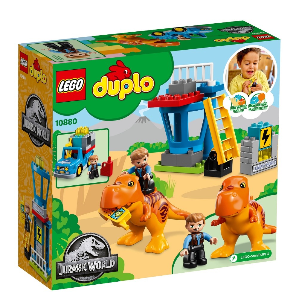 slide 2 of 7, LEGO duplo Jurassic World T.rex Tower 10880, 1 ct