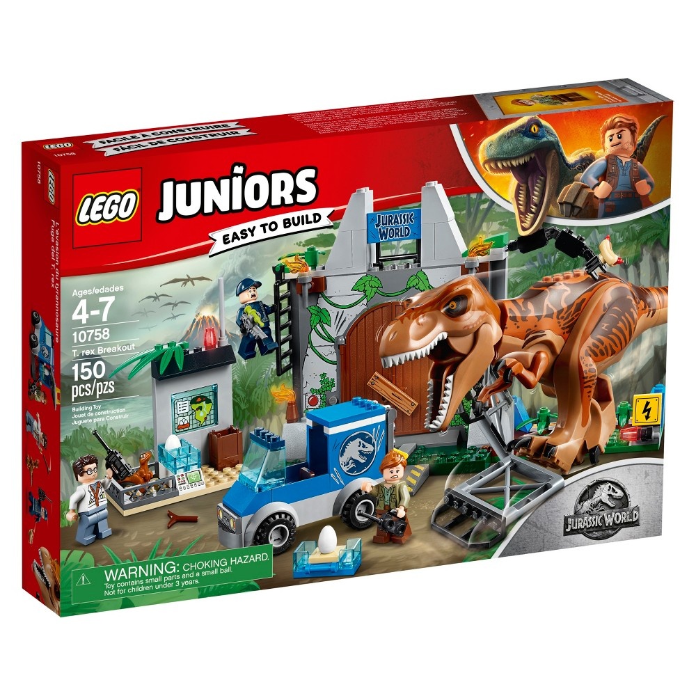 slide 5 of 7, LEGO Juniors Jurassic World T. rex Breakout 10758, 1 ct