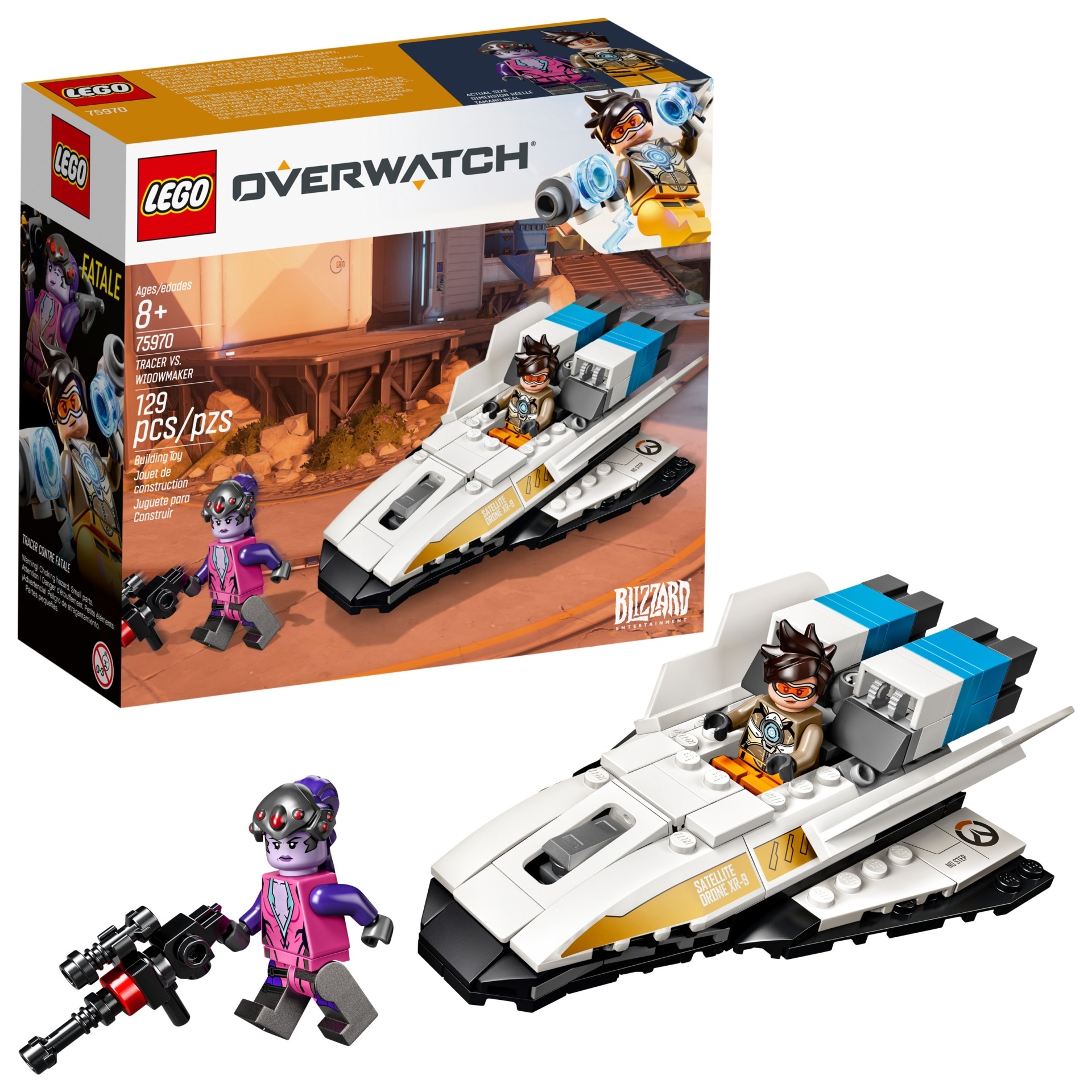 slide 1 of 3, LEGO Overwatch Tracer vs. Widowmaker, 1 ct