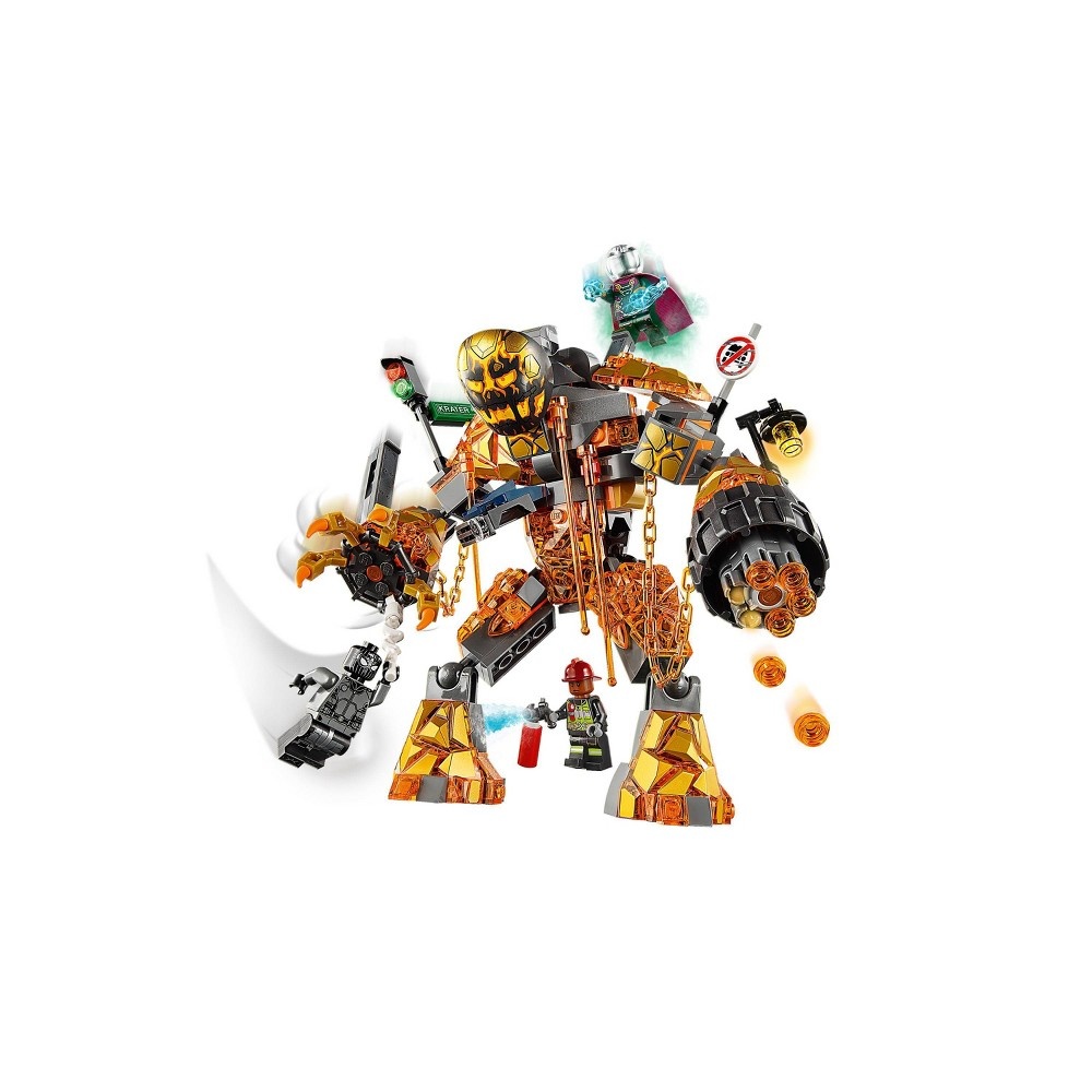 slide 2 of 7, LEGO Super Heroes Molten Man Battle 76128, 1 ct