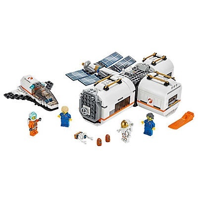 slide 1 of 7, LEGO City Space Lunar Space Station 60227 Building Set, 1 ct