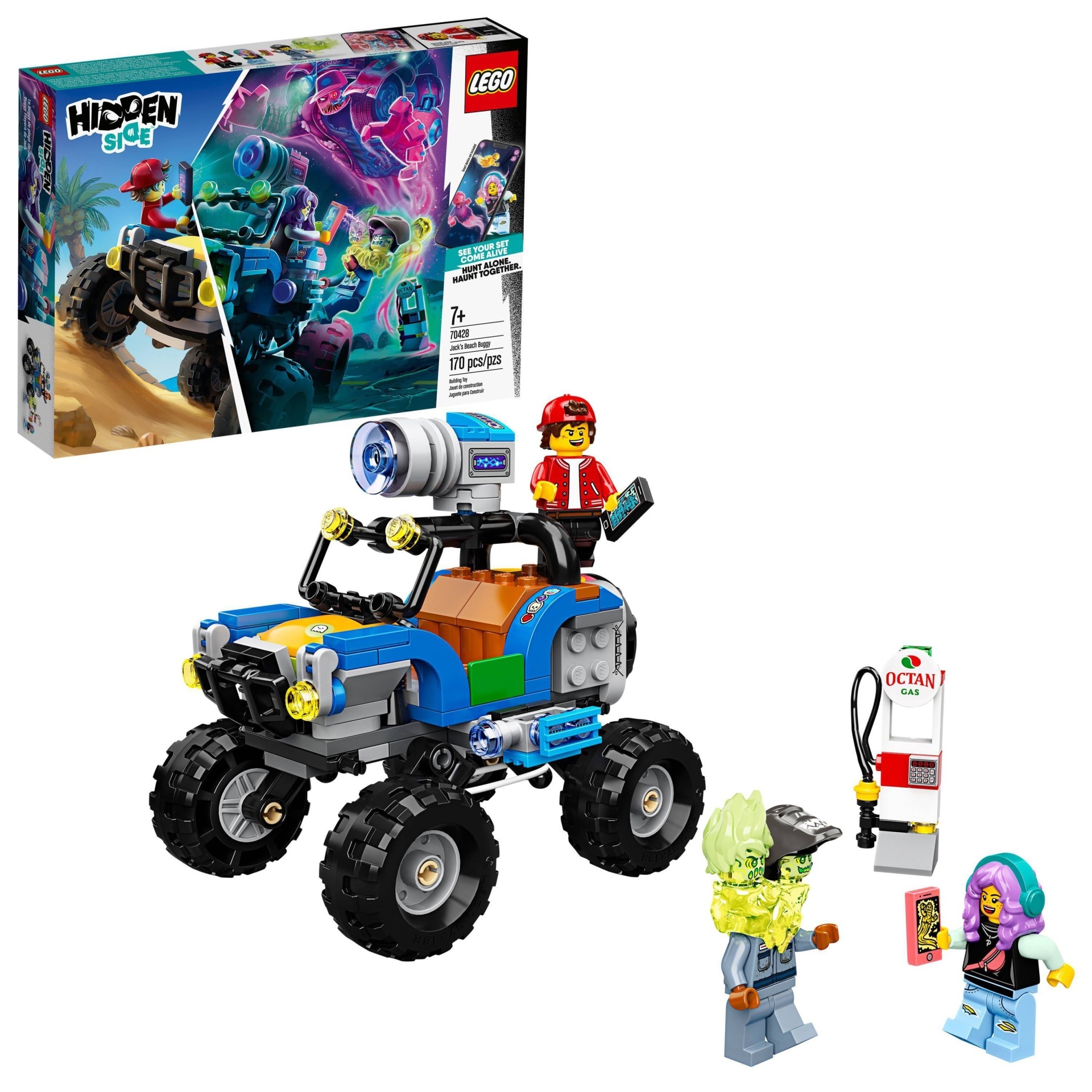 slide 1 of 7, LEGO Hidden Side Jack's Beach Buggy 70428 Amazing AR Experience, 1 ct