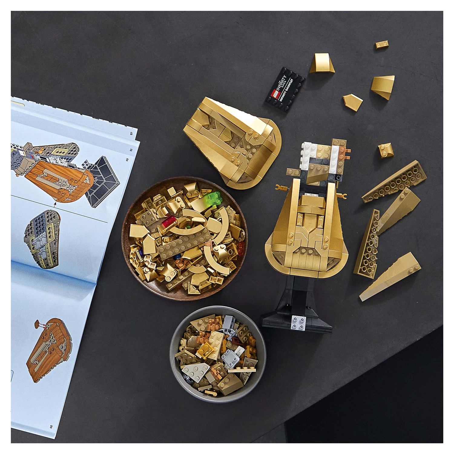 slide 4 of 4, LEGO Marvel Infinity Gauntlet Thanos Set 76191, 590 ct