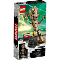 slide 15 of 21, LEGO Marvel I am Groot Set, Baby Groot Buildable Toy 76217, 476 ct