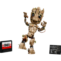 slide 11 of 21, LEGO Marvel I am Groot Set, Baby Groot Buildable Toy 76217, 476 ct