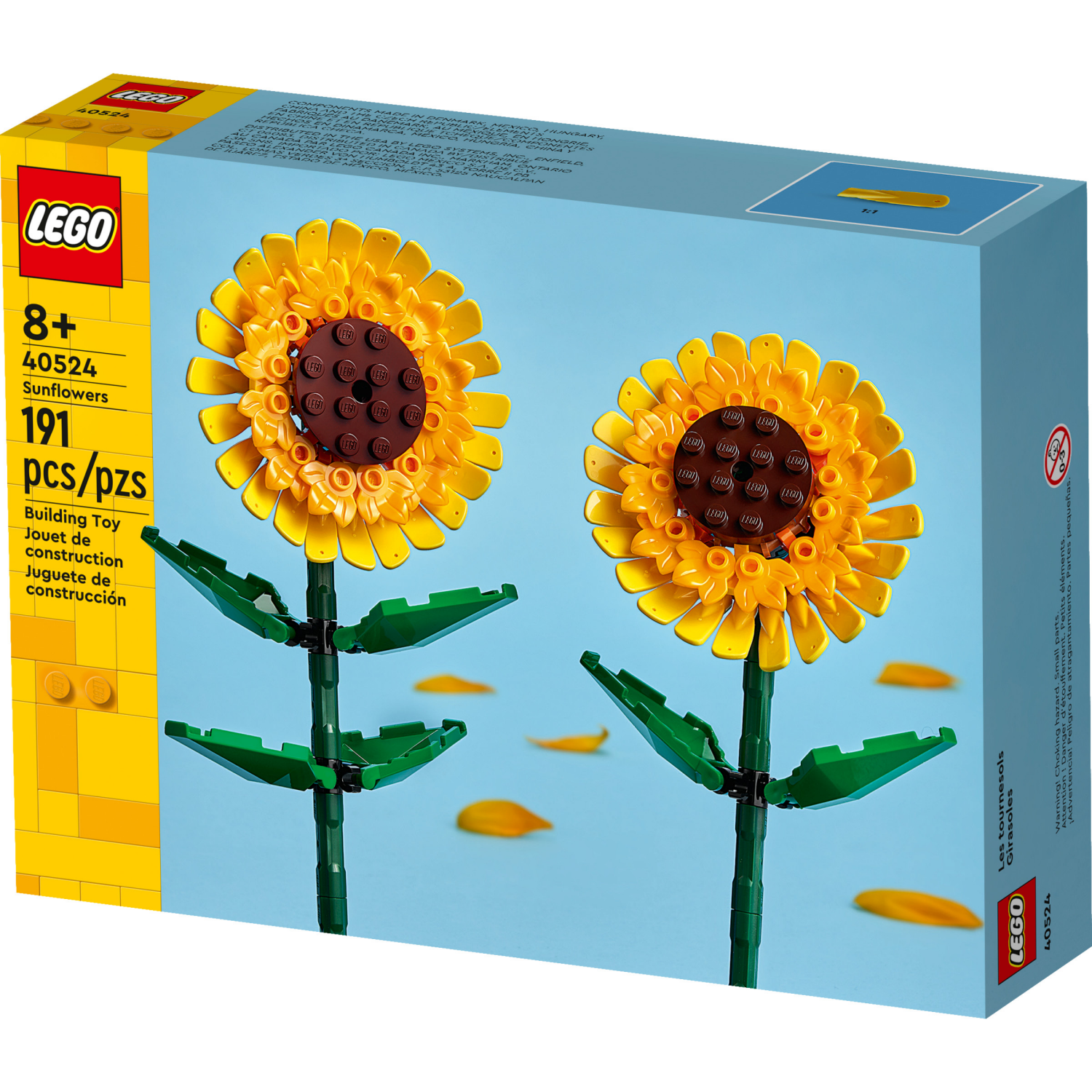 slide 3 of 5, LEGO Sunflowers Building Toy Set 40524, 1 ct