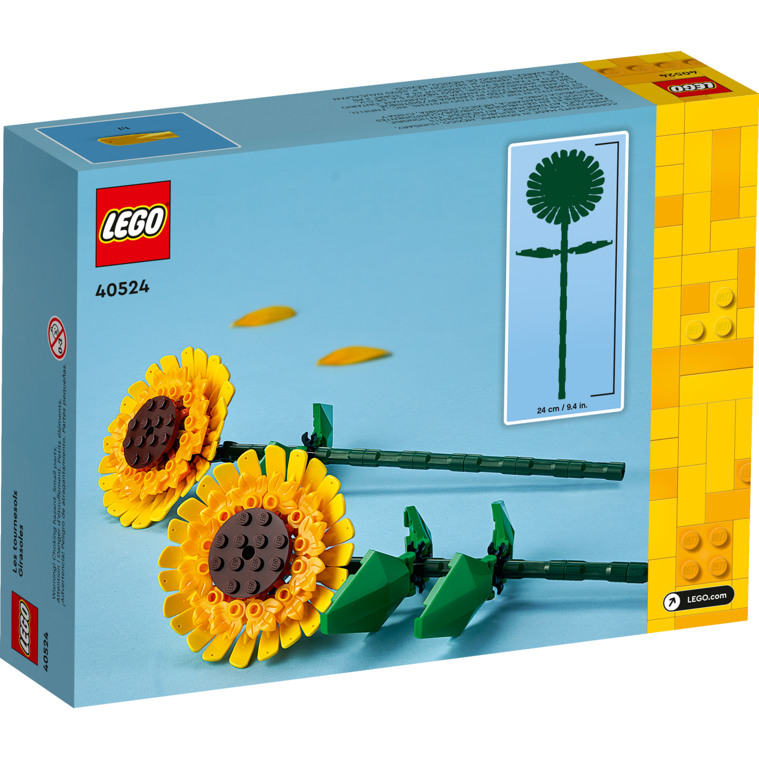 slide 5 of 5, LEGO Sunflowers Building Toy Set 40524, 1 ct