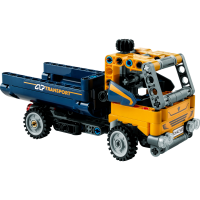 slide 6 of 21, LEGO Technic Dump Truck and Excavator Toys 2in1 Set 42147, 177 ct