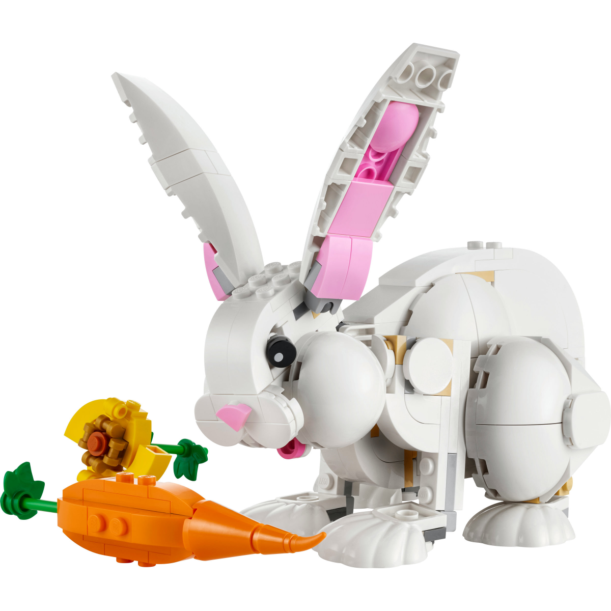 slide 18 of 21, LEGO Creator 3in1 White Rabbit Toy Animal Figures Set 31133, 258 ct