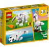 slide 8 of 21, LEGO Creator 3in1 White Rabbit Toy Animal Figures Set 31133, 258 ct