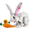 slide 13 of 21, LEGO Creator 3in1 White Rabbit Toy Animal Figures Set 31133, 258 ct