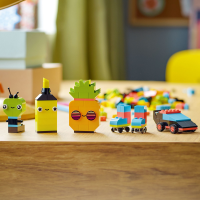 slide 13 of 21, LEGO Classic Creative Neon Fun 11027 Building Toy Set, 333 ct