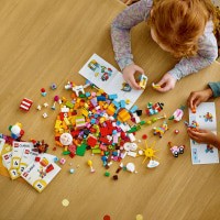 slide 12 of 21, LEGO Classic Creative Party Box 11029 Building Toy Set, 900 ct