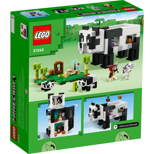 slide 6 of 21, LEGO Minecraft The Panda Haven 21245 Building Toy Set, 553 ct