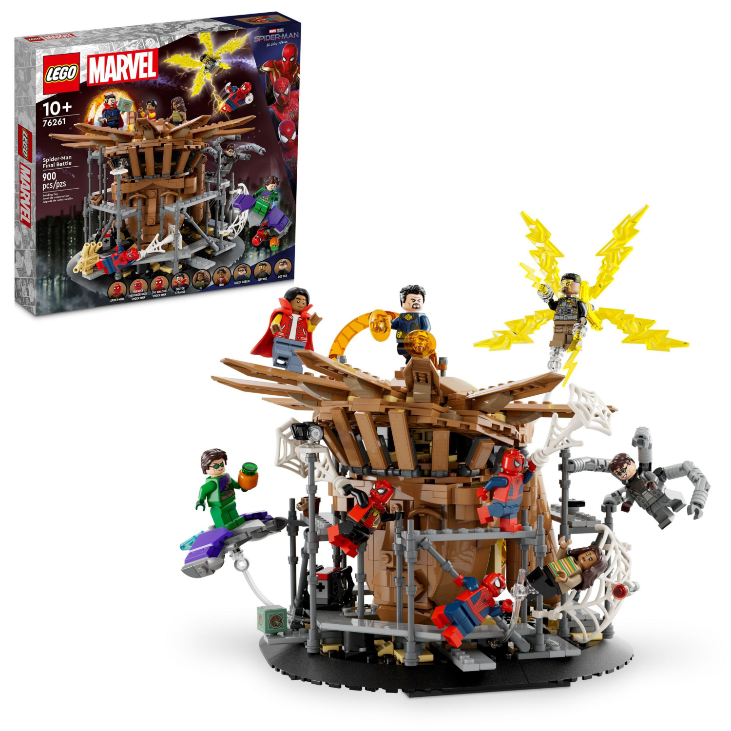 slide 1 of 6, LEGO Marvel Spider-Man Final Battle 76261 Building Toy Set, 900 ct