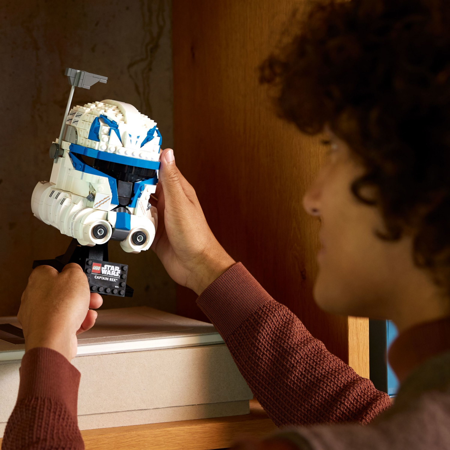 slide 6 of 6, Lego Star Wars Captain Rex Helmet Building Set, 854 ct