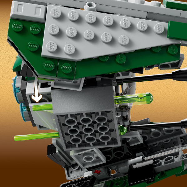 slide 12 of 21, LEGO Star Wars: The Clone Wars Yoda's Jedi Starfighter Collectible 75360, 253 ct