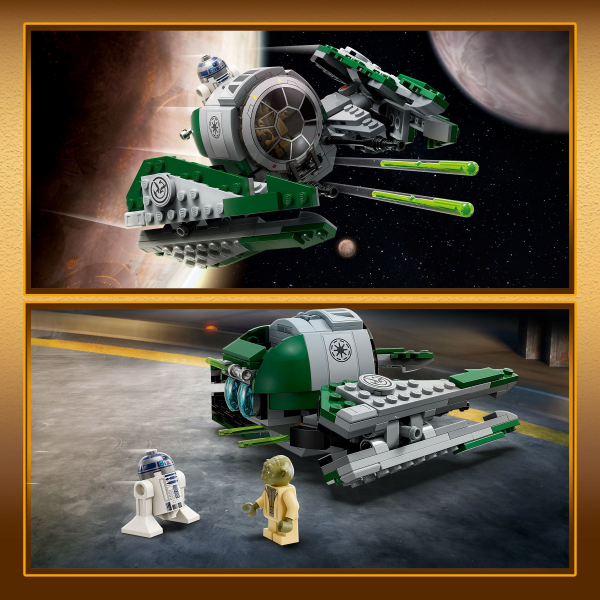 slide 20 of 21, LEGO Star Wars: The Clone Wars Yoda's Jedi Starfighter Collectible 75360, 253 ct