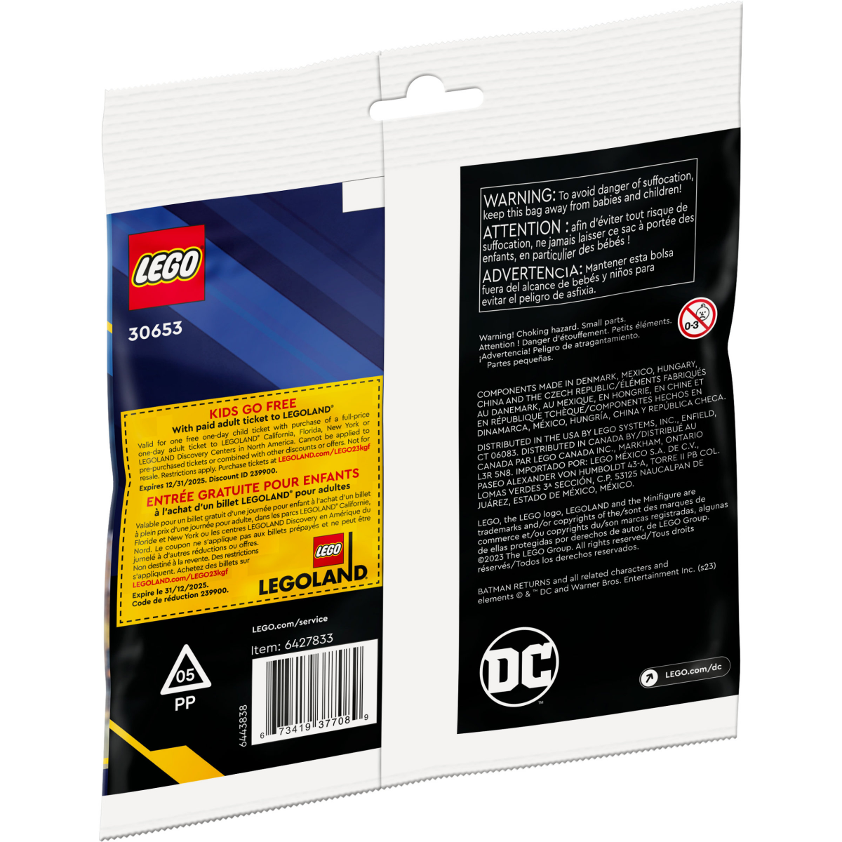 slide 2 of 9, LEGO Super Heroes Batman 1992 30653, 1 ct