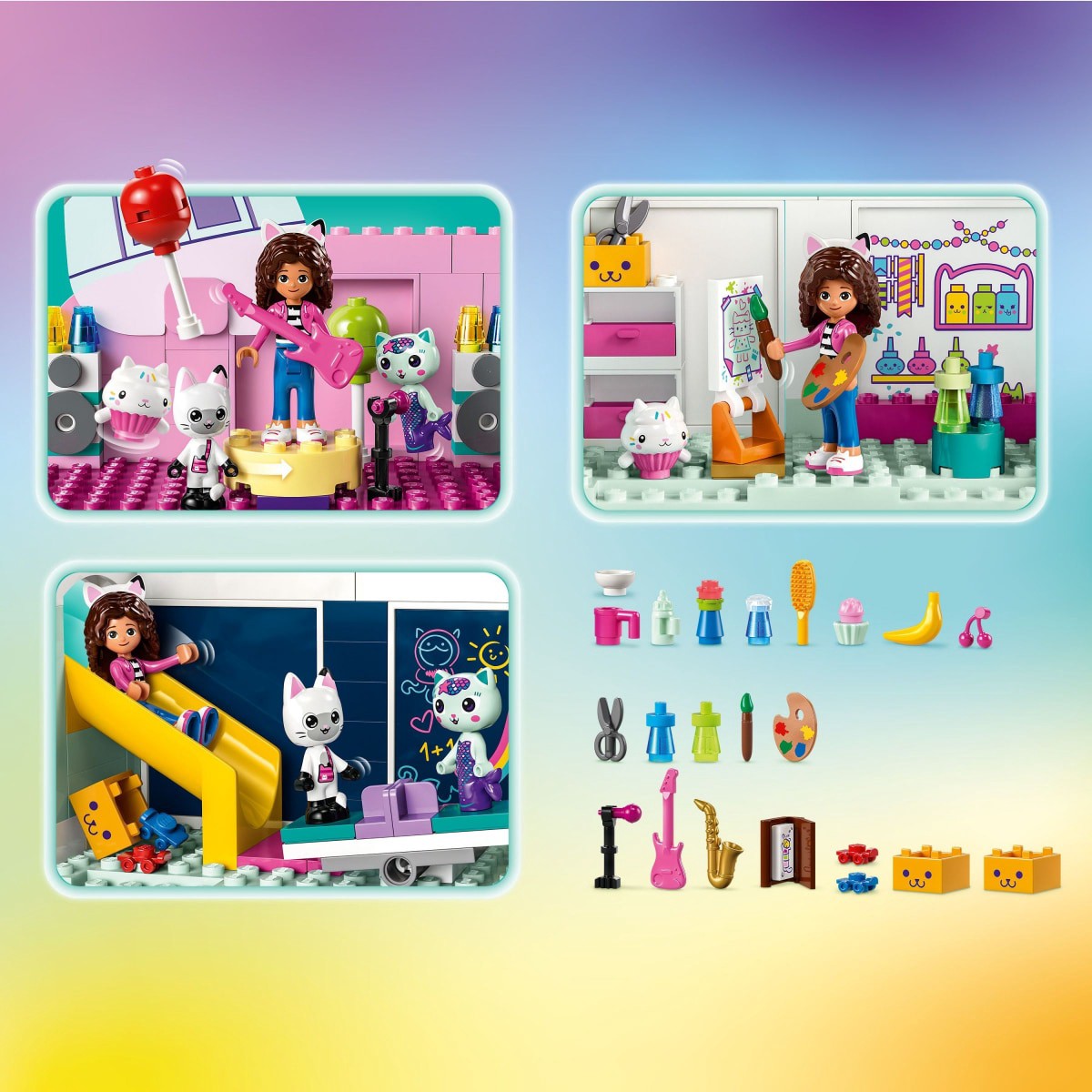 slide 9 of 21, LEGO Gabbys Dollhouse Building Toy Set for Fans of Gabby's Dollhouse TV Series 10788, 1 ct