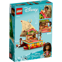 slide 15 of 21, LEGO Disney Princess Moana's Wayfinding Boat Toy 43210, 321 ct