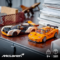 slide 15 of 21, LEGO Speed Champions McLaren Solus GT & McLaren F1 LM 76918, 581 ct
