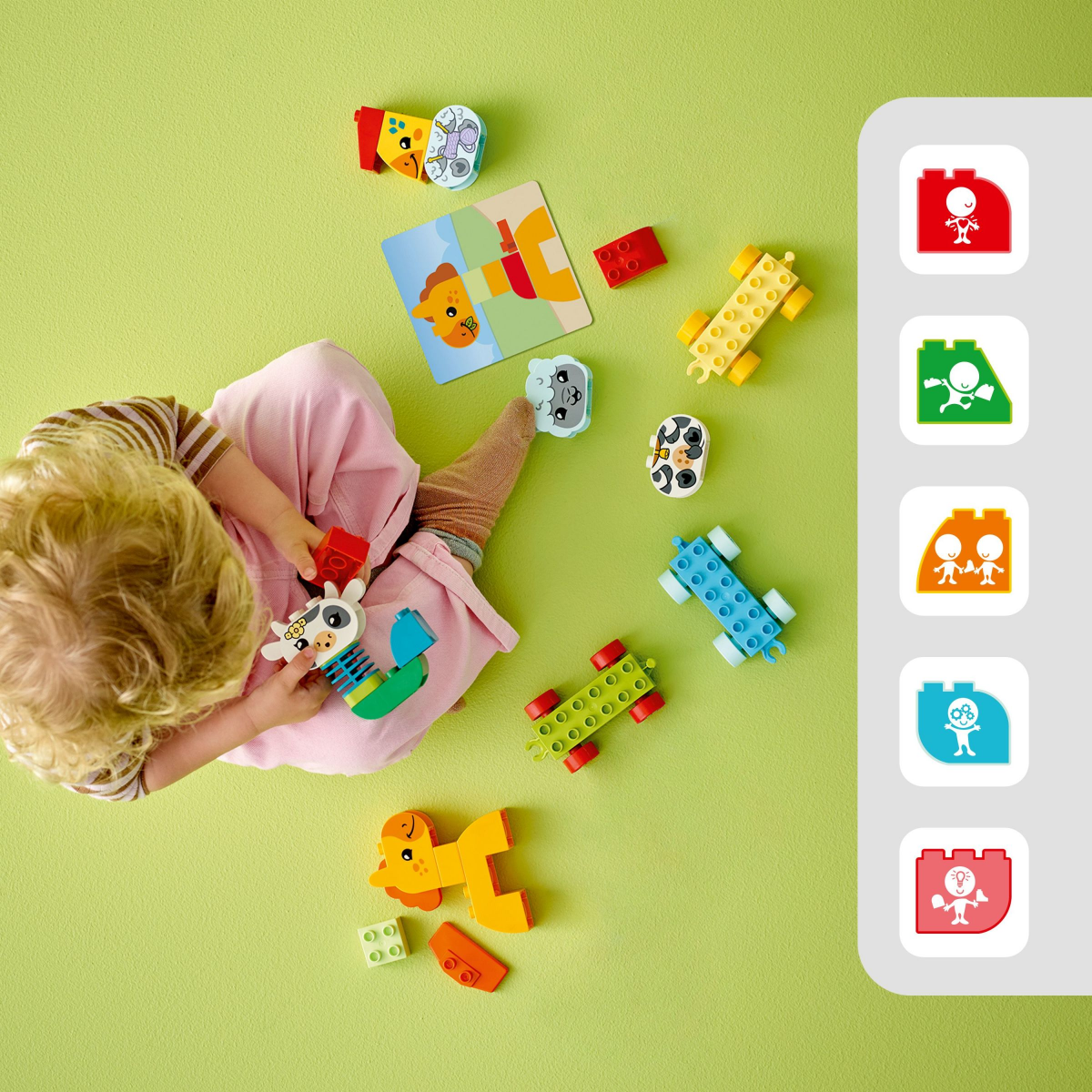 slide 4 of 4, LEGO Duplo My First Animal Train Set, 1 ct