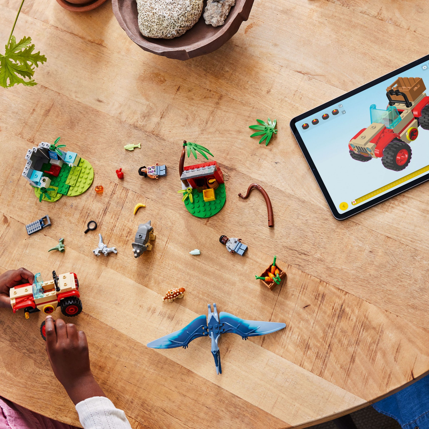 slide 3 of 5, LEGO Jurassic World Baby Dinosaur Rescue Center and Toy Car 76963, 1 ct