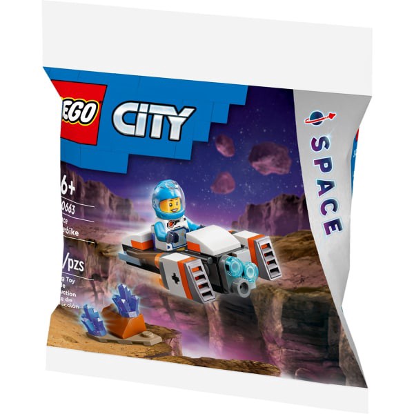 slide 8 of 17, LEGO City Space Hoverbike 30663, 1 ct