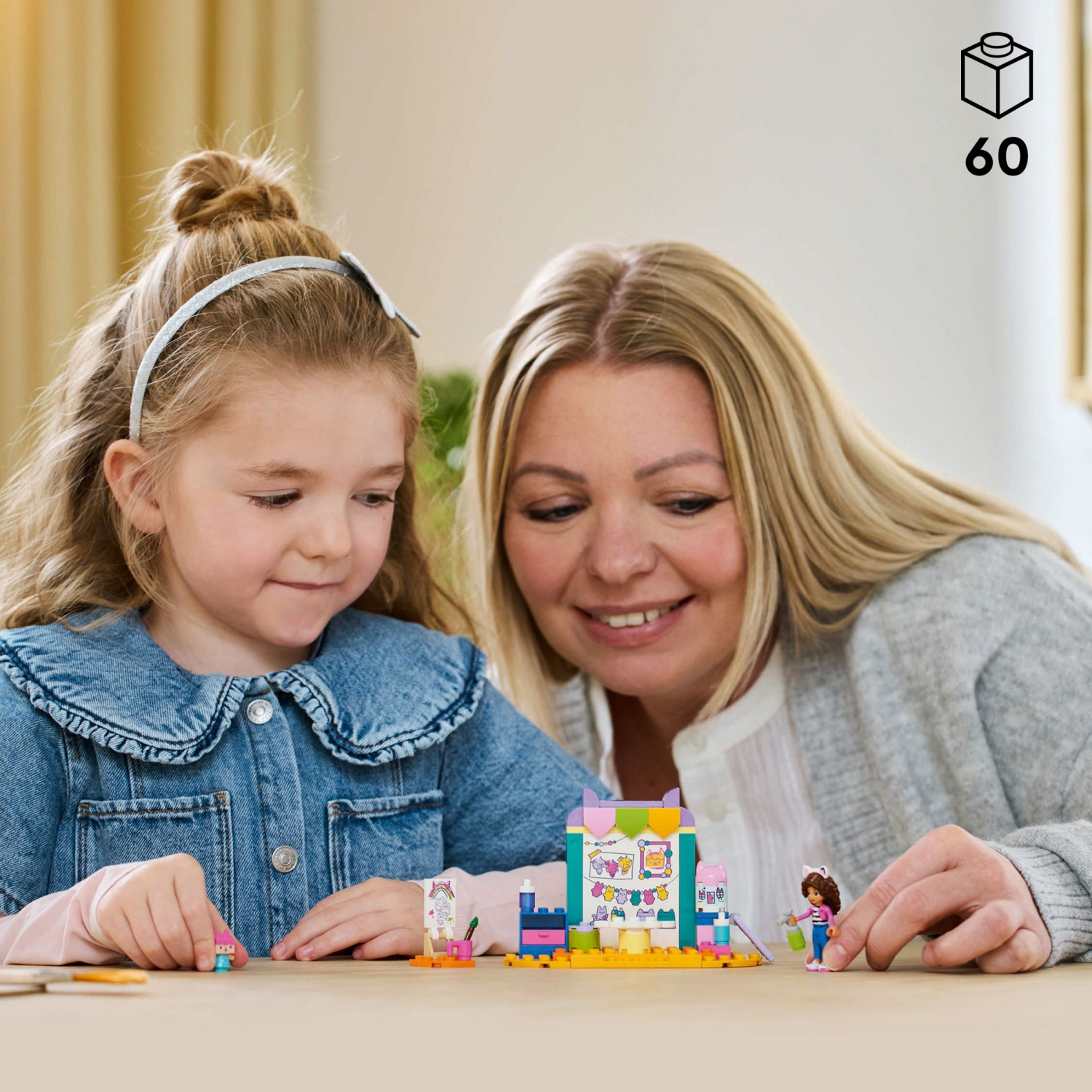 slide 2 of 5, LEGO 4+ Gabbys Dollhouse Crafting with Baby Box Toy 10795, 1 ct