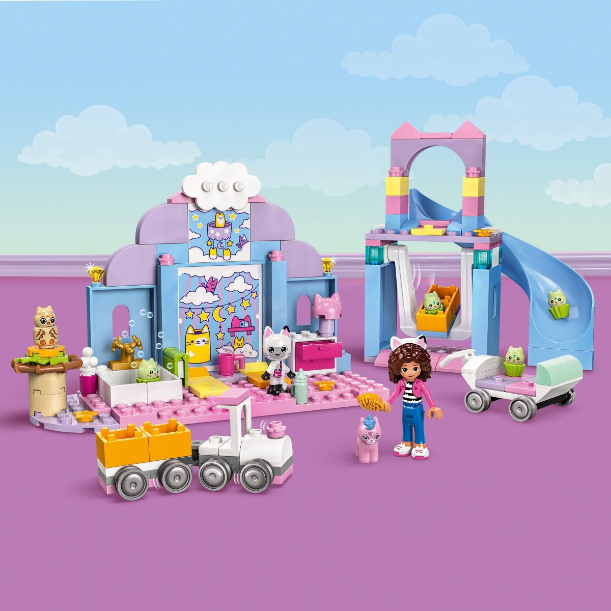 slide 4 of 4, LEGO Gabbys Dollhouse Gabbys Kitty Care Ear Building Set and Cat Toy 10796, 1 ct