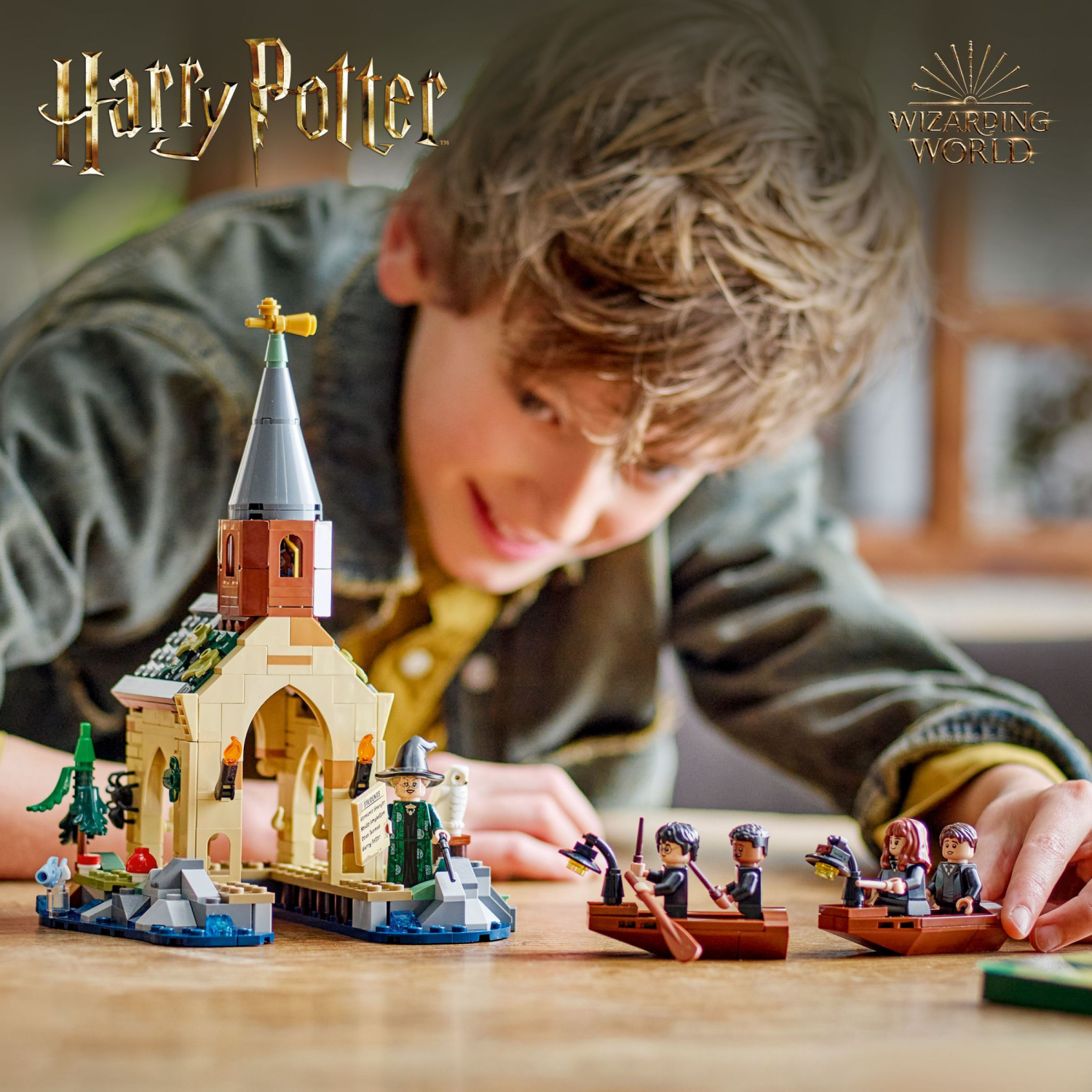slide 2 of 6, LEGO Harry Potter Hogwarts Castle Boathouse, Birthday Gift Idea for Kids 76426, 1 ct