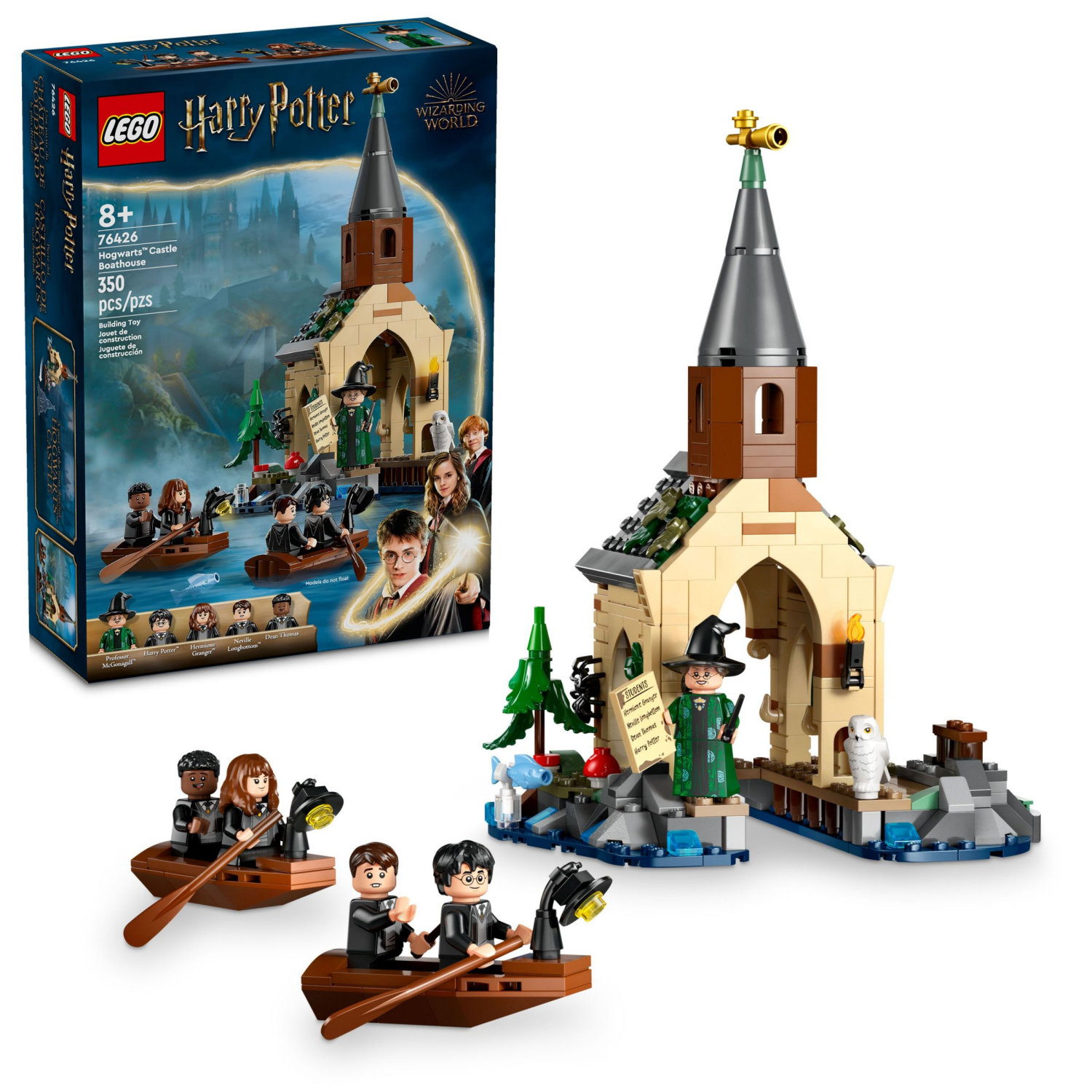 slide 1 of 6, LEGO Harry Potter Hogwarts Castle Boathouse, Birthday Gift Idea for Kids 76426, 1 ct