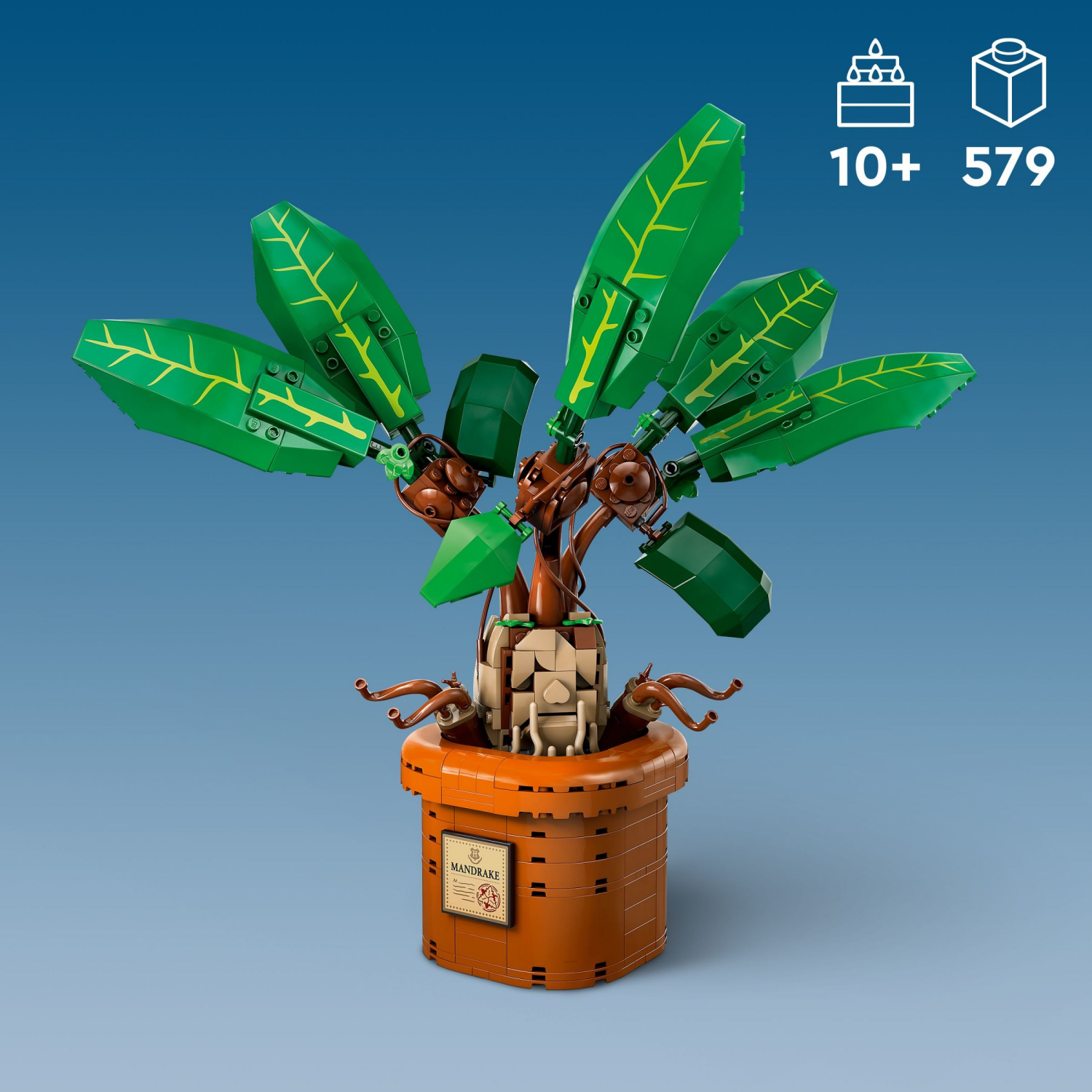 slide 3 of 6, LEGO Harry Potter Mandrake Magical Plant Toy 76433, 1 ct