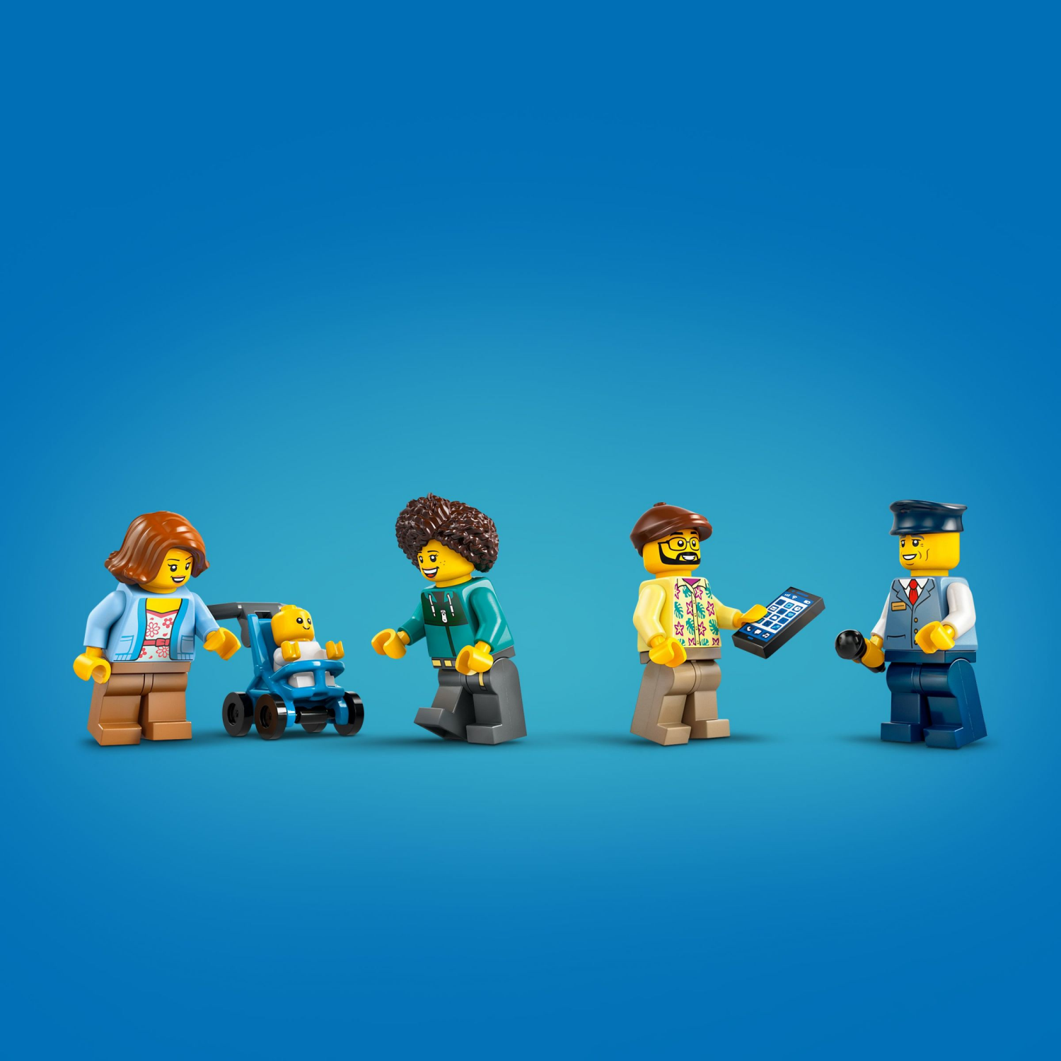 slide 5 of 5, LEGO City Red Double-Decker Sightseeing Bus Toy, London Bus 60407, 1 ct