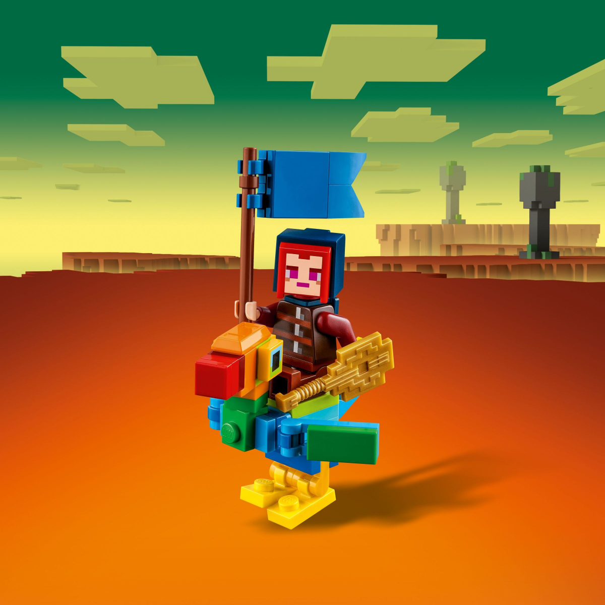 slide 5 of 21, LEGO Minecraft Legends The Devourer Showdown Set, 1 ct