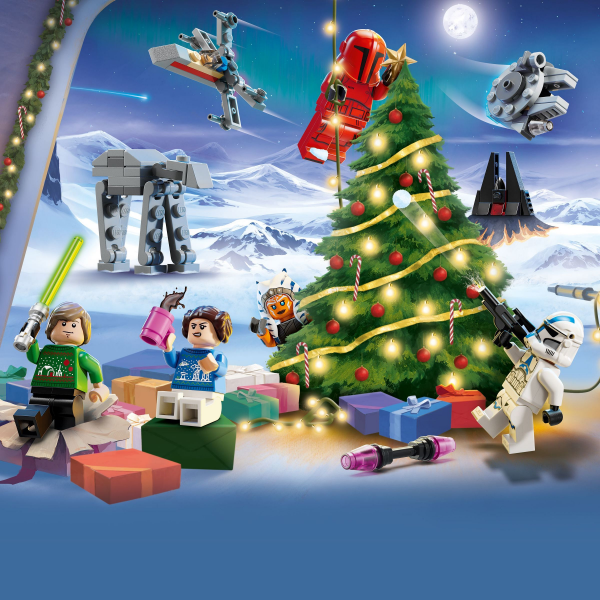 slide 8 of 21, LEGO Star Wars 2024 Advent Calendar for Kids, Building Toy 75395, 1 ct