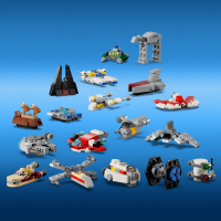 slide 11 of 21, LEGO Star Wars 2024 Advent Calendar for Kids, Building Toy 75395, 1 ct