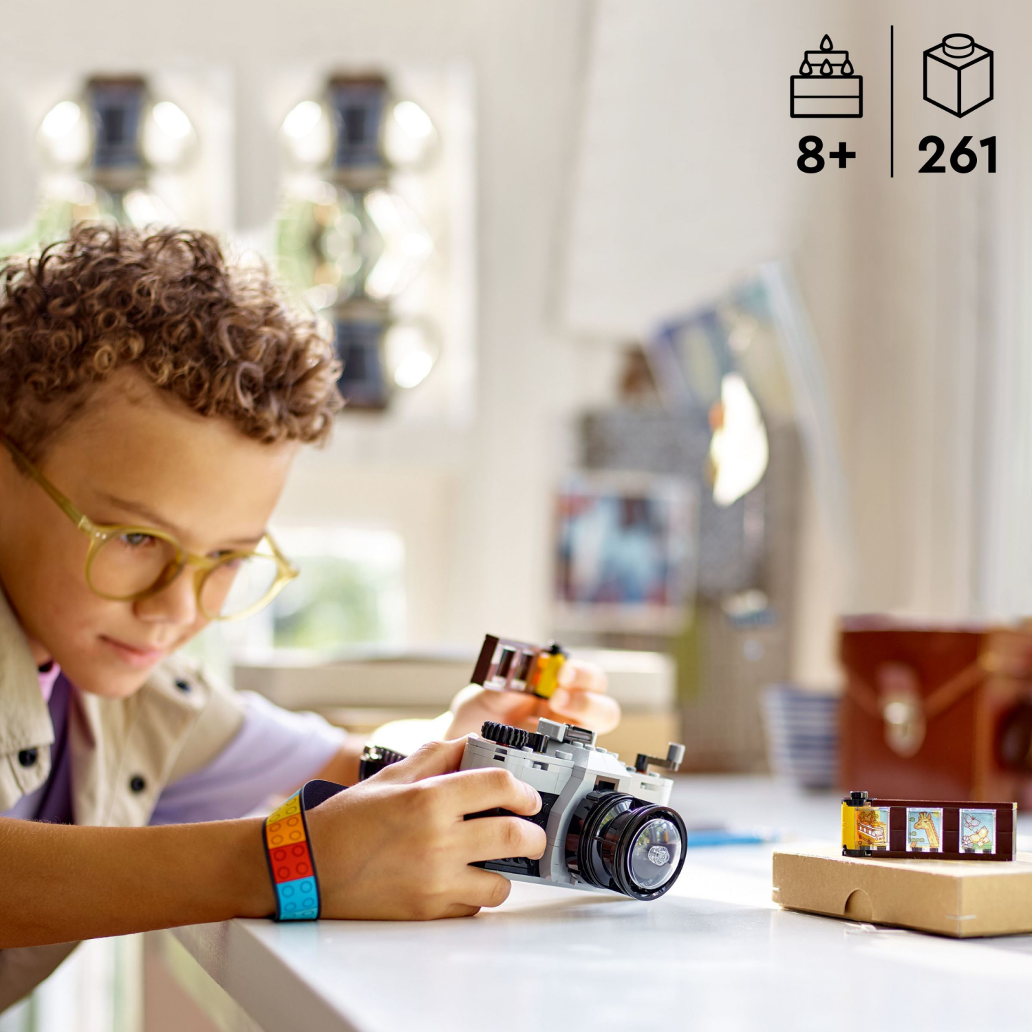 slide 2 of 4, LEGO Creator 3-in-1 Retro Camera Set, 1 ct