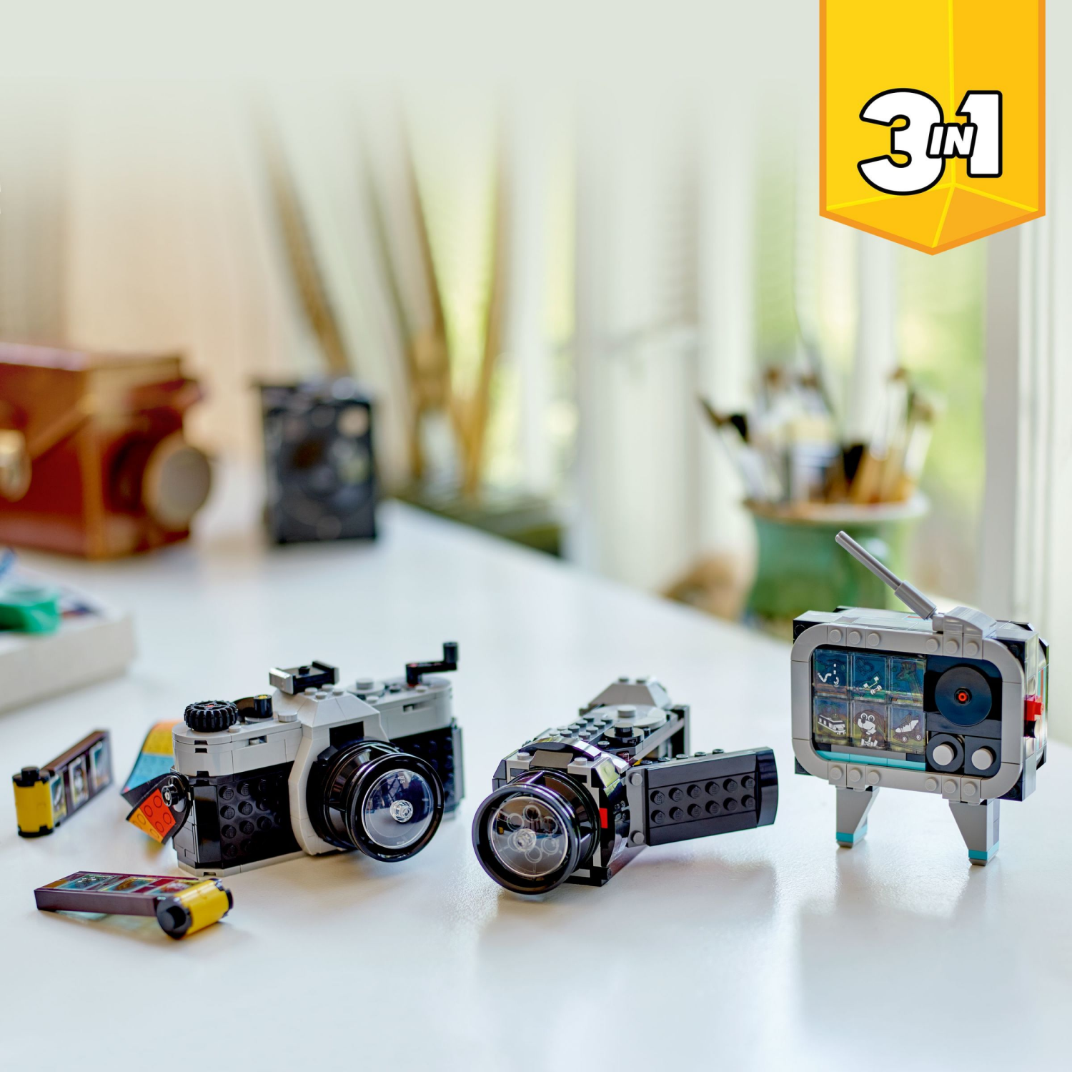 slide 4 of 4, LEGO Creator 3-in-1 Retro Camera Set, 1 ct