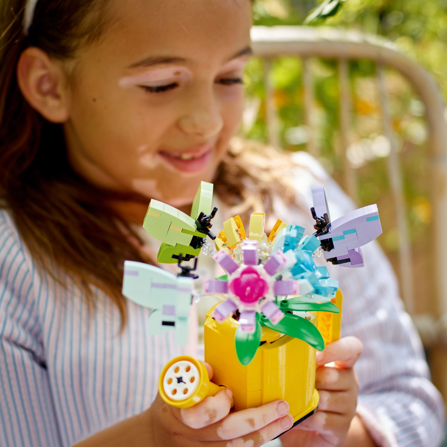 slide 4 of 6, LEGO Creator 3-in-1 Flowers in Watering Can Set, 1 ct