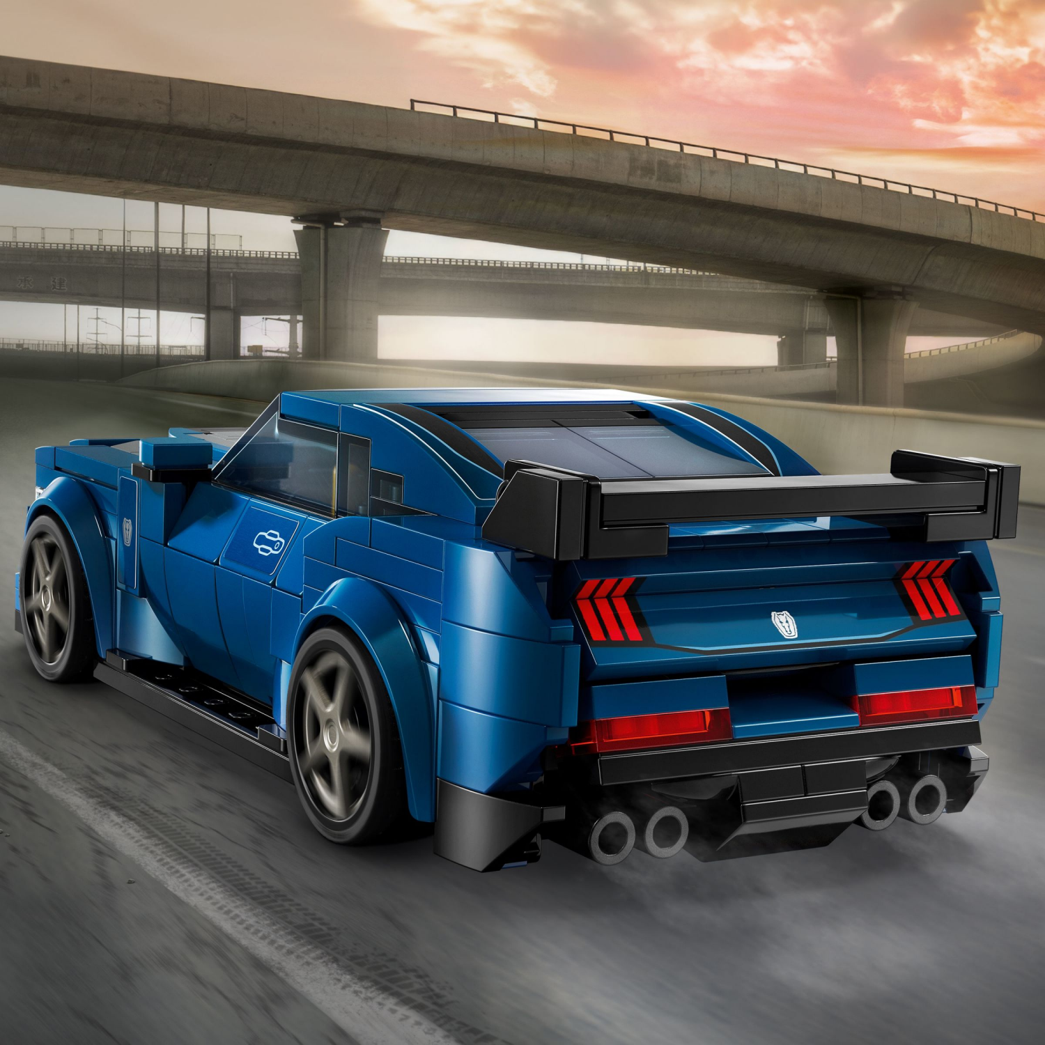 slide 4 of 6, LEGO Speed Champions Ford Mustang Dark Horse Sports Car Toy 76920, 1 ct