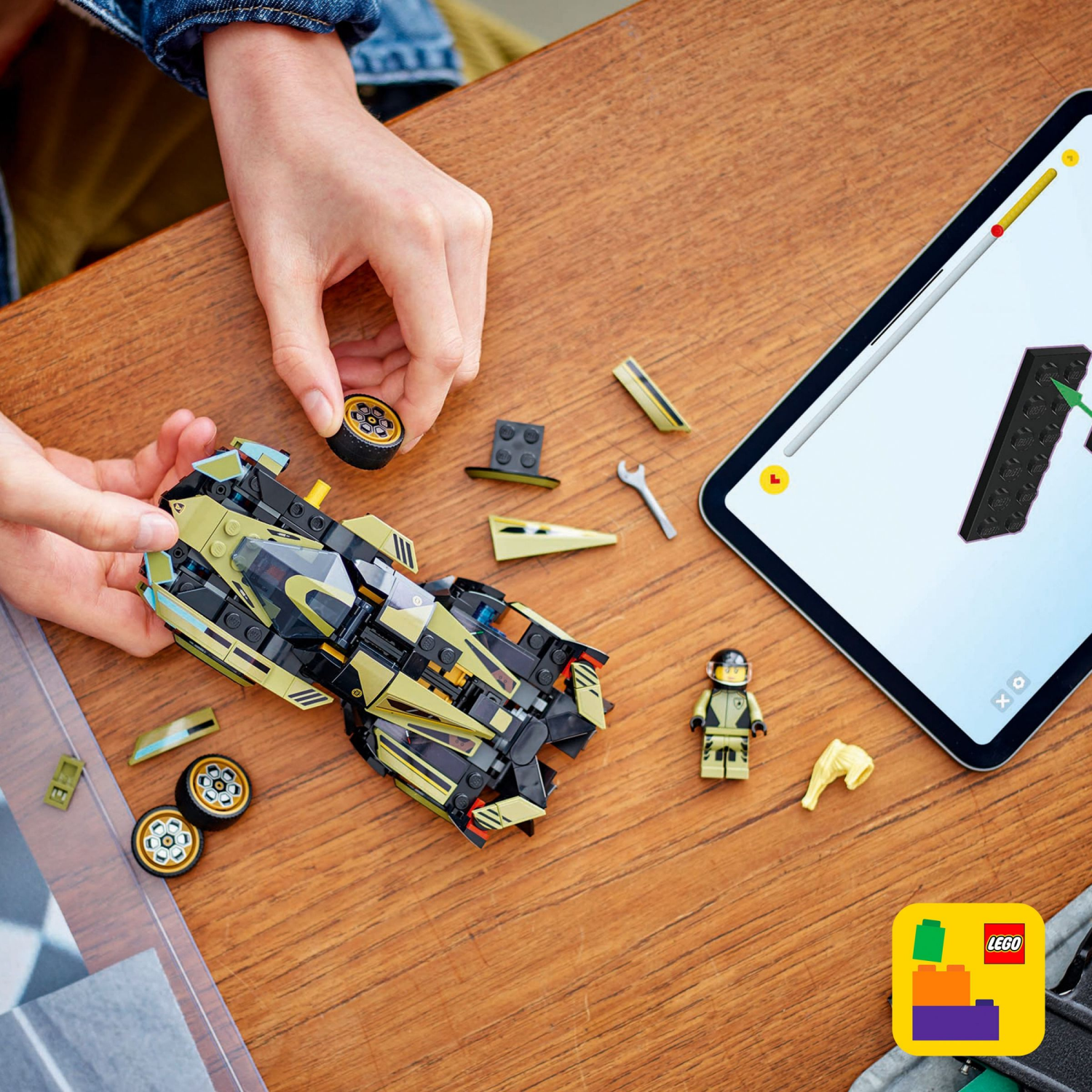 slide 6 of 6, LEGO® Lamborghini Lambo V12 Vision GT Super Car, 230 ct