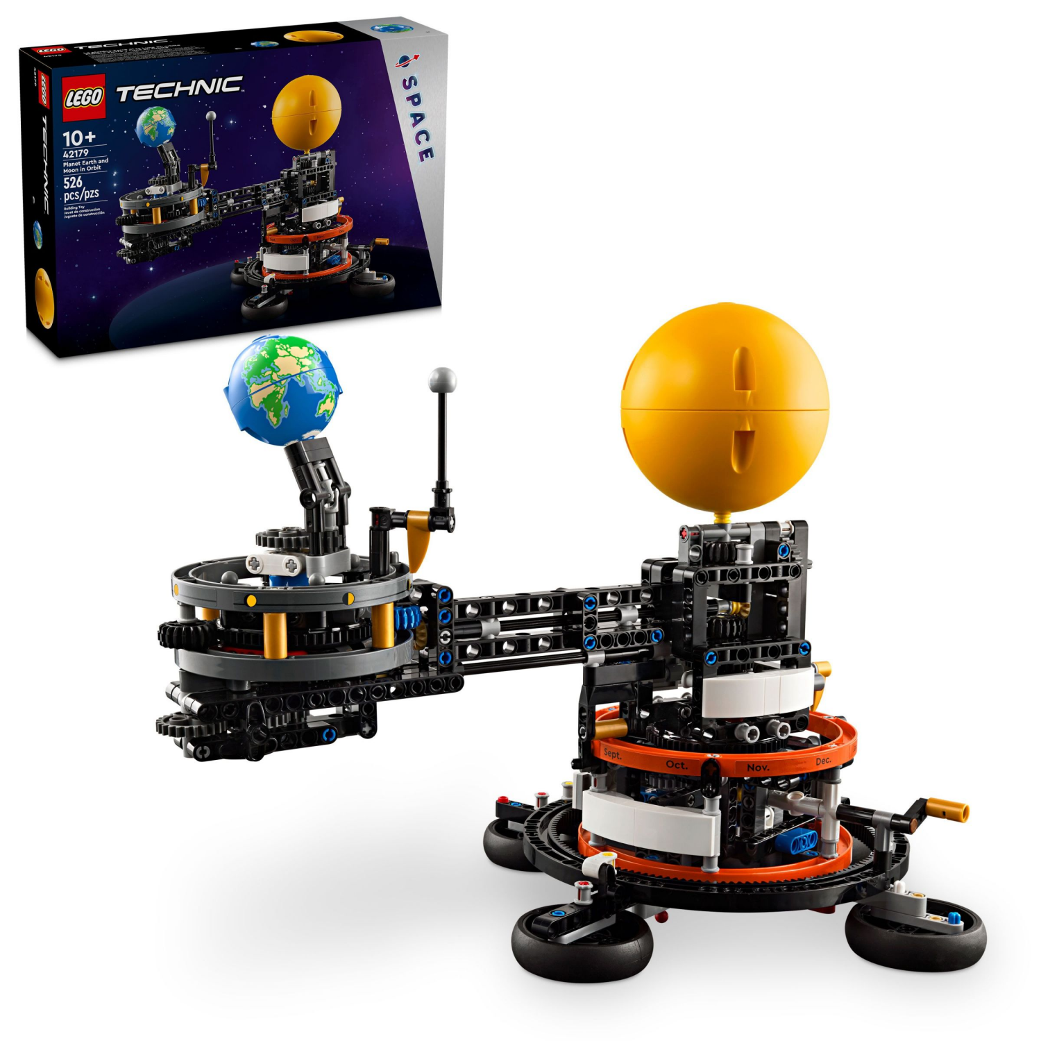 slide 1 of 6, LEGO Technic Planet Earth and Moon in Orbit Space Toys Set 42179, 1 ct