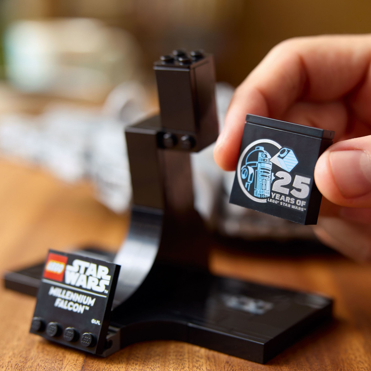 slide 4 of 6, LEGO Star Wars Millennium Falcon 25th Anniversary Buildable Starship Model 75375, 1 ct