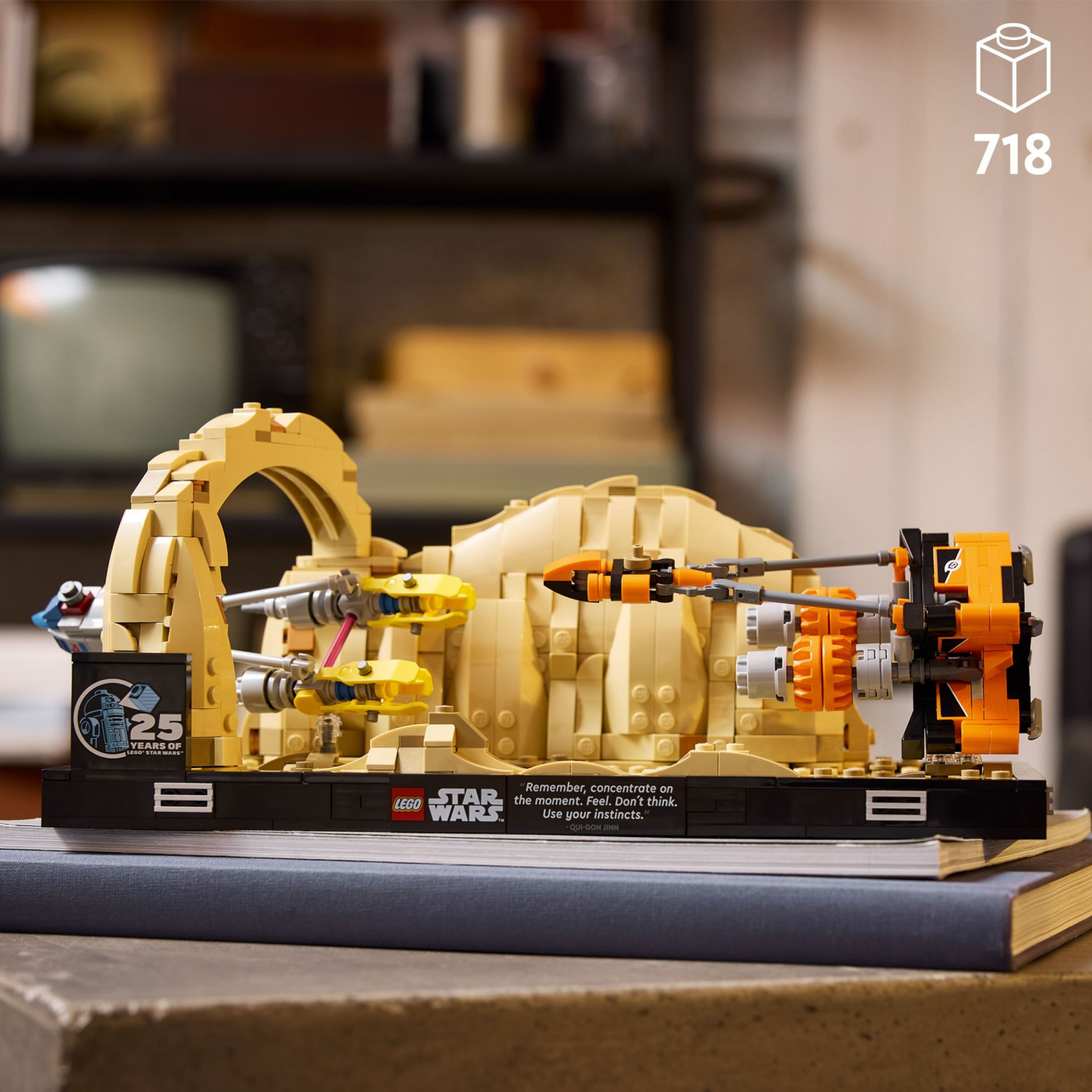 slide 3 of 6, LEGO Star Wars Mos Espa Podrace Diorama Build and Display Set 75380, 1 ct