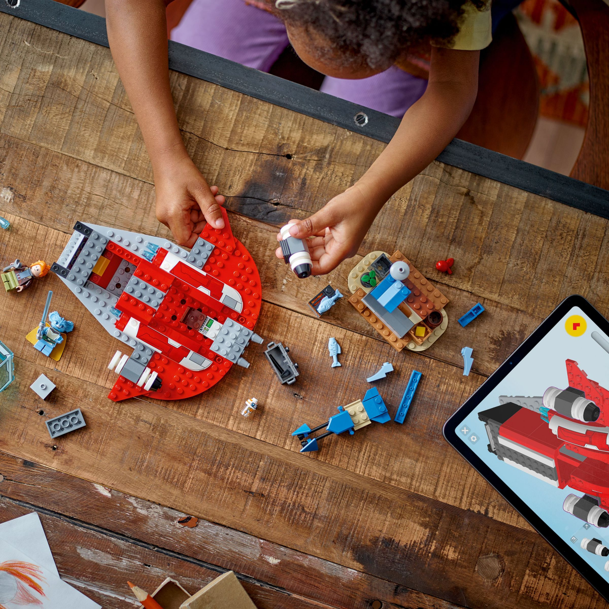 slide 13 of 21, LEGO Star Wars The Crimson Firehawk Building Set, 75384, 1 ct